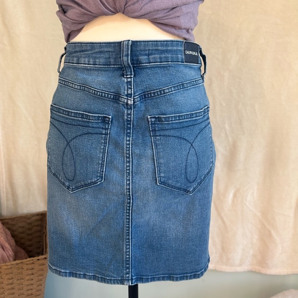 Calvin Klein Denim Skirt - Picture 6 of 6